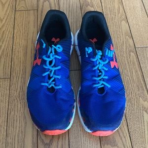 Under armour x series boys size US 4 sneakers
